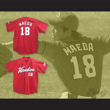 Load image into Gallery viewer, Kenta Maeda 18 Hiroshima Carp Away Baseball Jersey