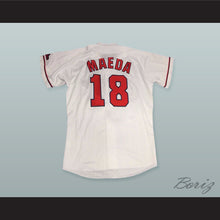 Load image into Gallery viewer, Kenta Maeda 18 Hiroshima Carp Home Baseball Jersey