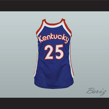 Load image into Gallery viewer, Tom Owens 25 Kentucky Colonels Blue Basketball Jersey