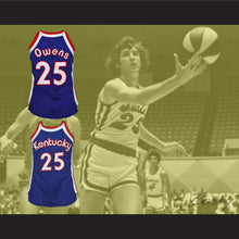 Load image into Gallery viewer, Tom Owens 25 Kentucky Colonels Blue Basketball Jersey
