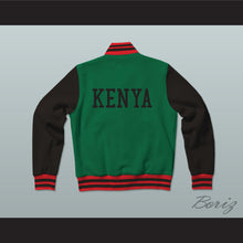 Load image into Gallery viewer, Kenya Varsity Letterman Jacket-Style Sweatshirt