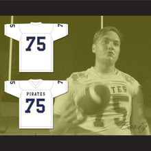Load image into Gallery viewer, Kerry Buckmaster 75 Independence Community College Pirates White Football Jersey