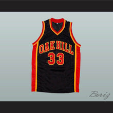 Load image into Gallery viewer, Kevin Durant 33 Oak Hill Academy Black Basketball Jersey