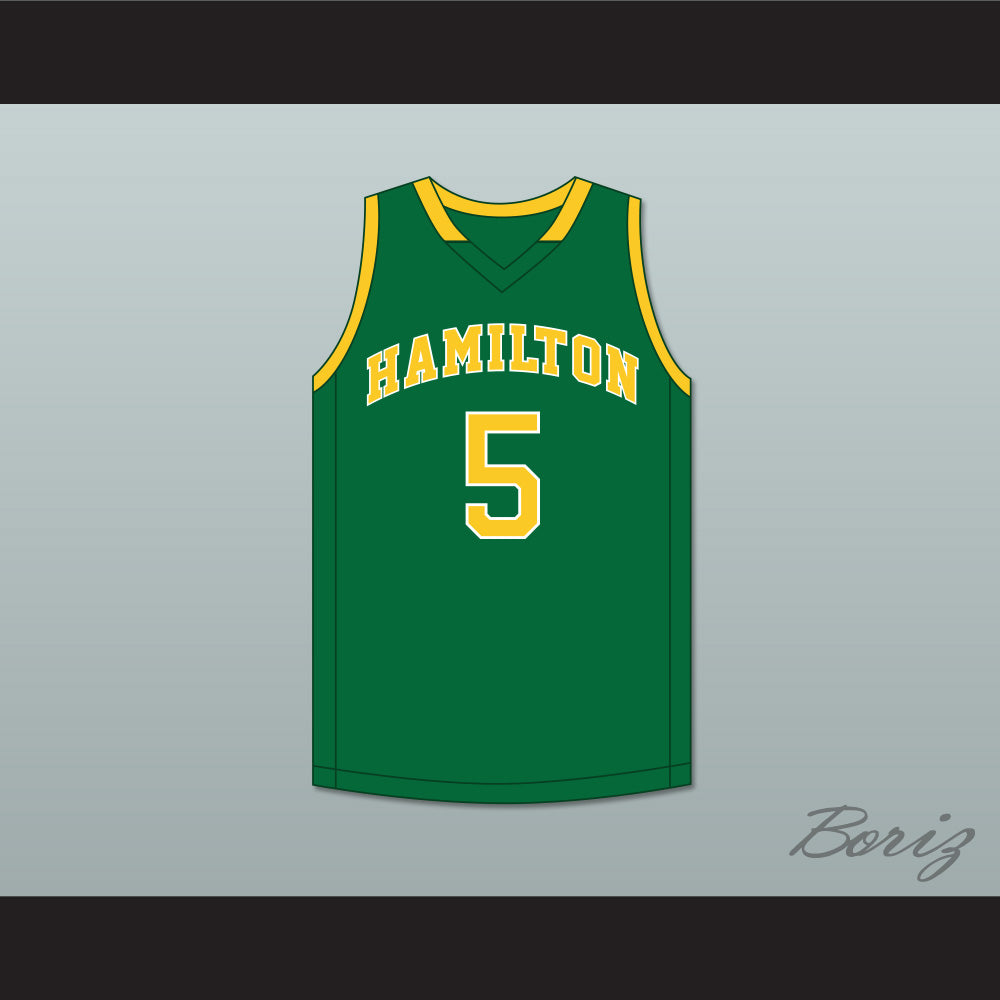 Kevon Looney 5 Alexander Hamilton High School Wildcats Green Basketball Jersey 2