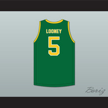 Load image into Gallery viewer, Kevon Looney 5 Alexander Hamilton High School Wildcats Green Basketball Jersey 2