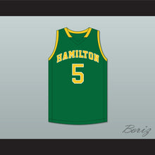 Load image into Gallery viewer, Kevon Looney 5 Alexander Hamilton High School Wildcats Green Basketball Jersey 1