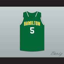 Load image into Gallery viewer, Kevon Looney 5 Alexander Hamilton High School Wildcats Green Basketball Jersey 4