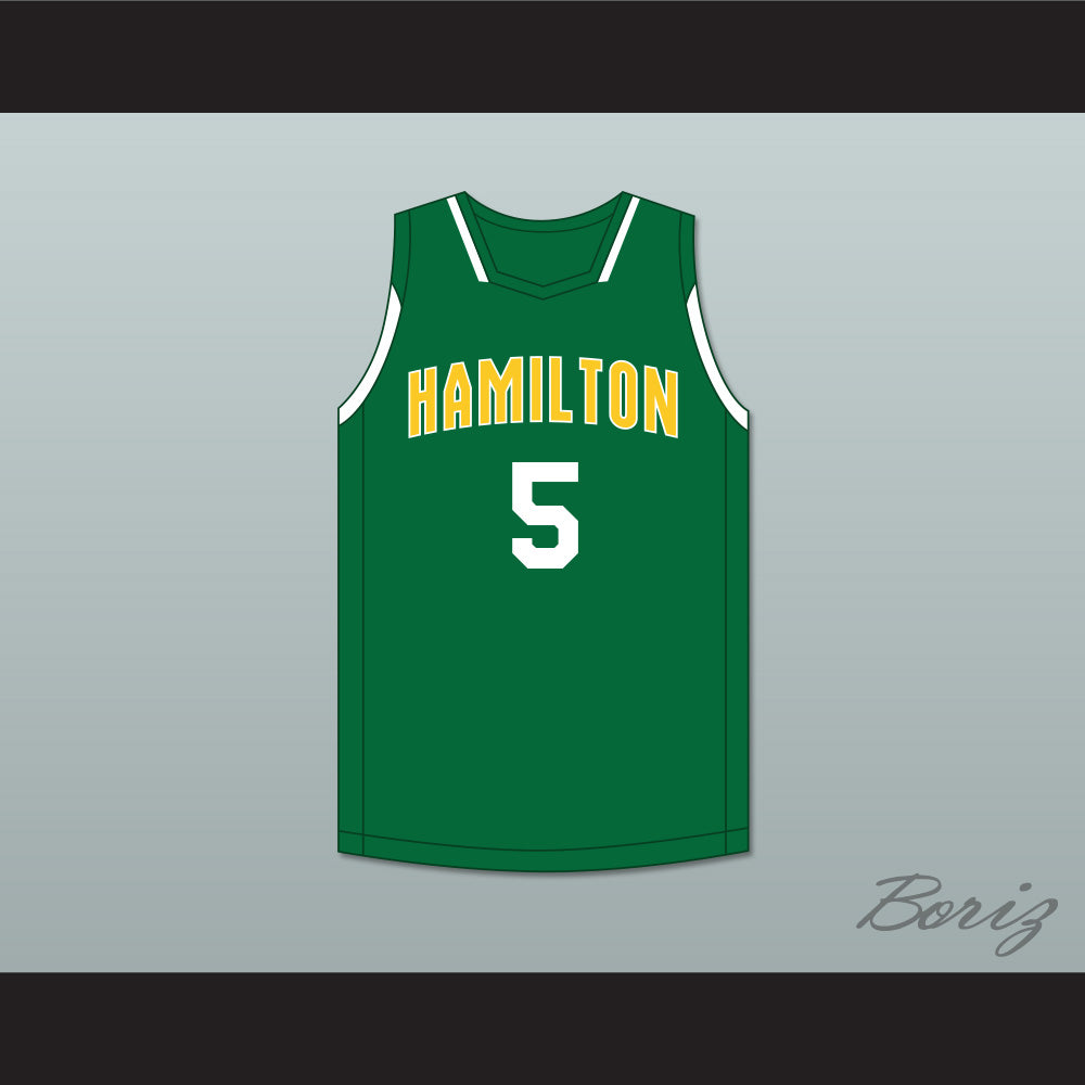 Kevon Looney 5 Alexander Hamilton High School Wildcats Green Basketball Jersey 3