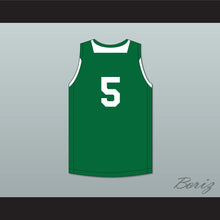 Load image into Gallery viewer, Kevon Looney 5 Alexander Hamilton High School Wildcats Green Basketball Jersey 3