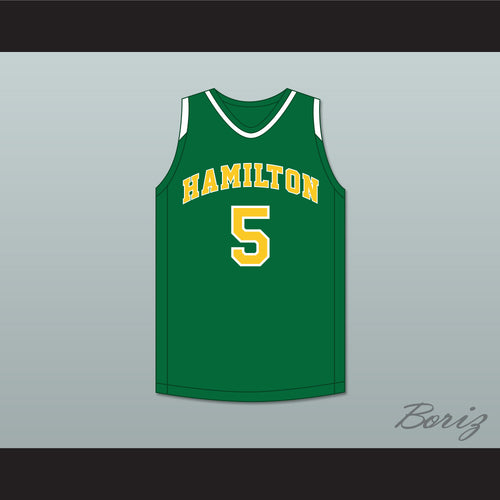 Kevon Looney 5 Alexander Hamilton High School Wildcats Green Basketball Jersey 5