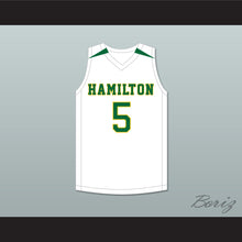 Load image into Gallery viewer, Kevon Looney 5 Alexander Hamilton High School Wildcats White Basketball Jersey 1