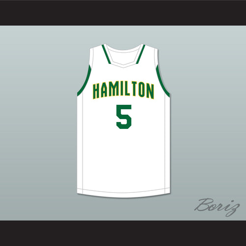 Kevon Looney 5 Alexander Hamilton High School Wildcats White Basketball Jersey 3