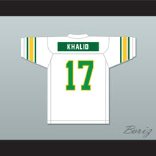 Load image into Gallery viewer, Khalid 17 White Football Jersey