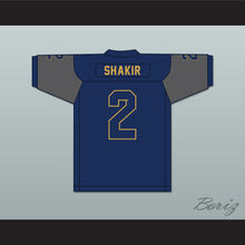 Load image into Gallery viewer, Khalil Shakir 2 Vista Murrieta High School Broncos Navy Blue Football Jersey 2
