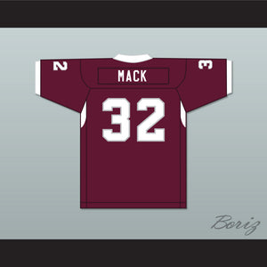 Khalil Mack 32 Fort Pierce Westwood High School Maroon Football Jersey 2