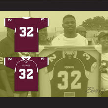 Load image into Gallery viewer, Khalil Mack 32 Fort Pierce Westwood High School Maroon Football Jersey