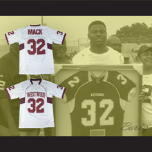 Load image into Gallery viewer, Khalil Mack 32 Westwood High School White Alternate Football Jersey