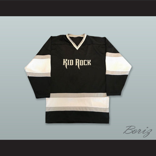 Kid Rock 02 Bad Ass Black Hockey Jersey