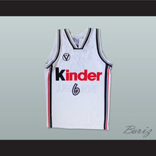 Load image into Gallery viewer, Manu Ginobili 6 Virtus Bologna White Basketball Jersey