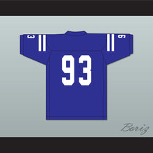 Load image into Gallery viewer, Kingsley Enagbare 93 Peachtree Ridge High School Lions Blue Football Jersey 1