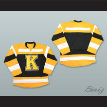 Load image into Gallery viewer, Kingston Frontenacs Away Black Hockey Jersey