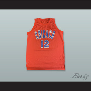 Kirk Hinrich 12 Chicago Stags Red Basketball Jersey