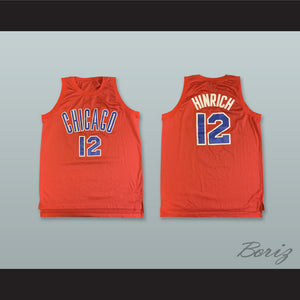 Kirk Hinrich 12 Chicago Stags Red Basketball Jersey