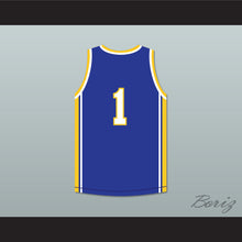 Load image into Gallery viewer, Klay Thompson 1 Santa Margarita Catholic High School Eagles Blue Basketball Jersey