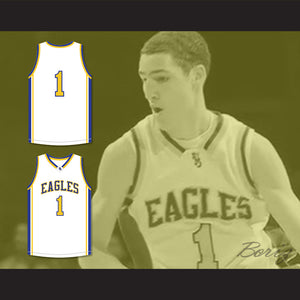 Klay Thompson 1 Santa Margarita Catholic High School Eagles White Basketball Jersey