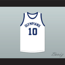 Load image into Gallery viewer, Kleggie Hermsen 10 Indianapolis Olympians Retro White Basketball Jersey