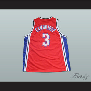 Calvin Cambridge 3 Los Angeles Knights Red Basketball Jersey Like Mike