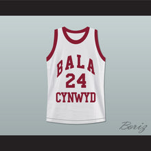 Load image into Gallery viewer, Kobe Bryant 24 Bala Cynwyd Middle School White Basketball Jersey 2