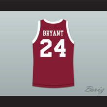 Load image into Gallery viewer, Kobe Bryant 24 Bala Cynwyd Middle School Maroon Basketball Jersey 2