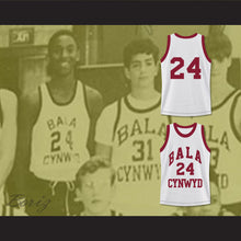 Load image into Gallery viewer, Kobe Bryant 24 Bala Cynwyd Middle School White Basketball Jersey 1