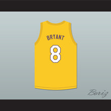 Load image into Gallery viewer, Kobe Bryant 8 Pic &#39;N&#39; Save Yellow Basketball Jersey Thunder Jammers Shoe Skit MADtv
