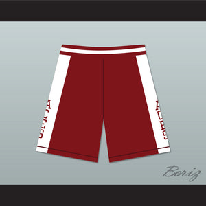 Kobe Bryant Lower Merion High School Aces Maroon Basketball Shorts