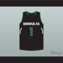 Load image into Gallery viewer, Kostas Antetokounmpo 1 Dominican High School Knights Black Basketball Jersey 2