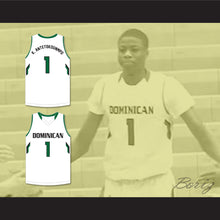 Load image into Gallery viewer, Kostas Antetokounmpo 1 Dominican High School Knights White Basketball Jersey 2