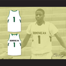 Load image into Gallery viewer, Kostas Antetokounmpo 1 Dominican High School Knights White Basketball Jersey 1