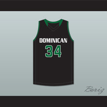 Load image into Gallery viewer, Kostas Antetokounmpo 34 Dominican High School Knights Black Basketball Jersey 2