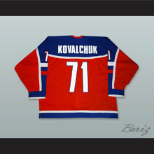 Load image into Gallery viewer, Kovalchuk 71 Russia Red Hockey Jersey