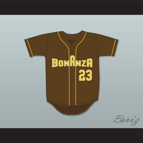 Kris Bryant 23 Bonanza High School Bengals Brown Baseball Jersey 3