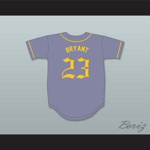 Kris Bryant 23 Bonanza High School Bengals Gray Baseball Jersey 2