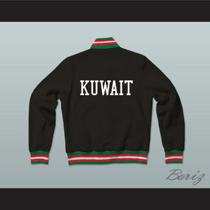 Kuwait Varsity Letterman Jacket-Style Sweatshirt