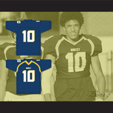 Load image into Gallery viewer, Kyle Hamilton 10 Marist School War Eagles Navy Blue Football Jersey 1