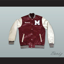 Load image into Gallery viewer, Kyle Lee Watson 00 Monarch High School Panthers Basketball Maroon and White Lab Leather Varsity Letterman Jacket