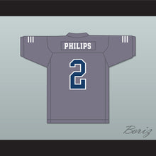 Load image into Gallery viewer, Kyle Philips 2 San Marcos High School Knights Gray Football Jersey 2