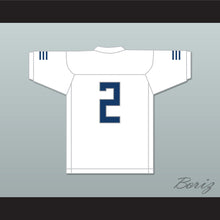 Load image into Gallery viewer, Kyle Philips 2 San Marcos High School Knights White Football Jersey 1