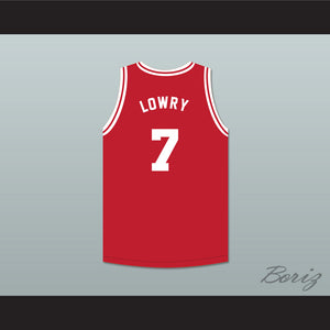 Kyle Lowry 7 Tijuana Piranhas Red Basketball Jersey Mexican Expansion Team