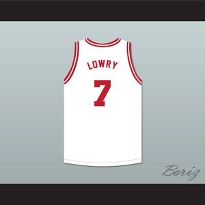 Kyle Lowry 7 Tijuana Piranhas White Basketball Jersey Mexican Expansion Team